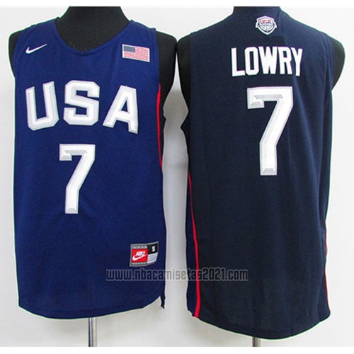 Camiseta USA 2016 Kyle Lowry #7 Azul
